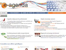 Tablet Screenshot of e-agenda.fr